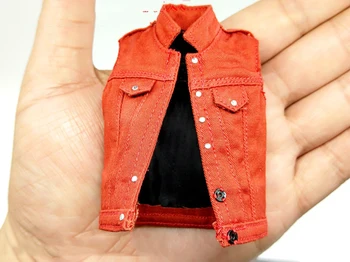 

1/6 Scale Red Coat Vest with Collar Models for 12''Figures Bodies Toys Gifts