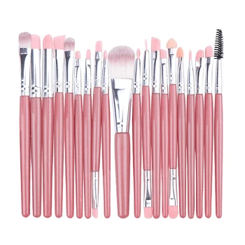 

20 Pcs/Set Makeup Brush Eye Shadow Foundation Powder Eyeliner Eyelash Lip Make Up Brushes Kits Cosmetic Beauty Tool