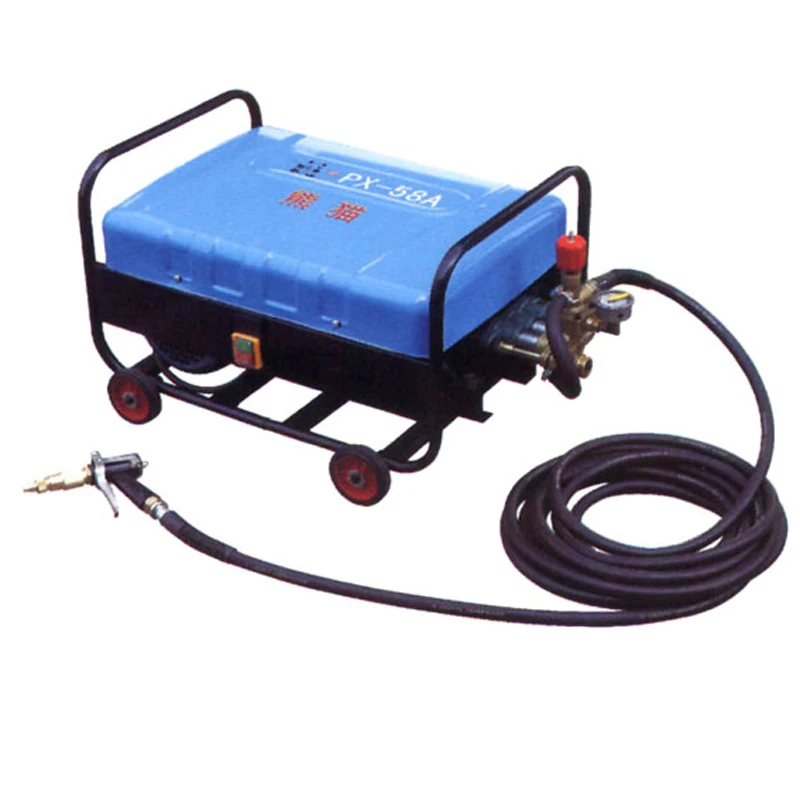 PX-58A high pressure pump 45bar for cleaning machine high flow 40LPM compact copper pump cleaner car pressure washer 380V AC 3KW