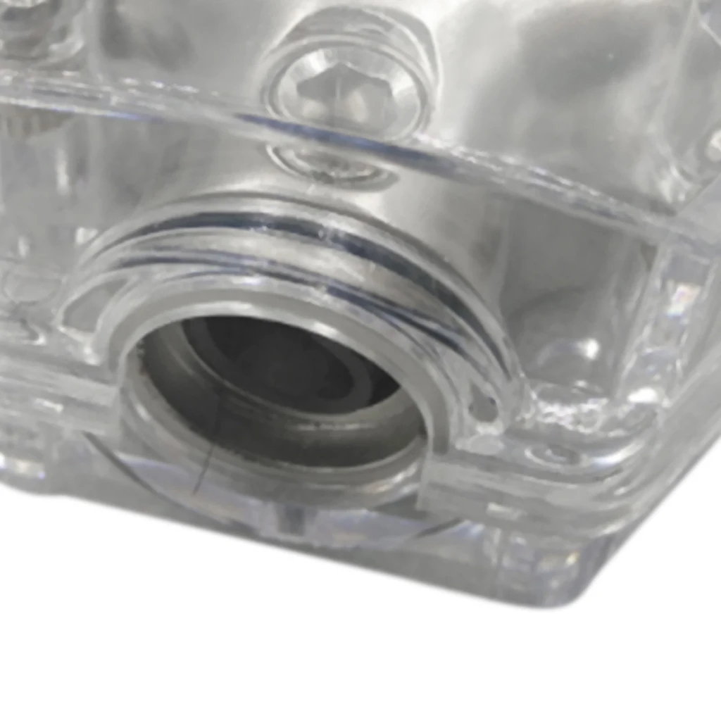 Power Distribution Block, 0 Gauge in 4 Gauge Out 2 Way Outputs Splitter for Car Audio Amps