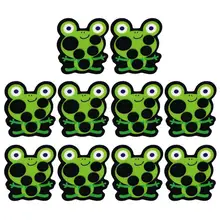  10Pcs Lovely Penguin Baby Bath Cartoon Forehead Temperature Change Measurement Tape (Range35-40 ℃) Random appearance 