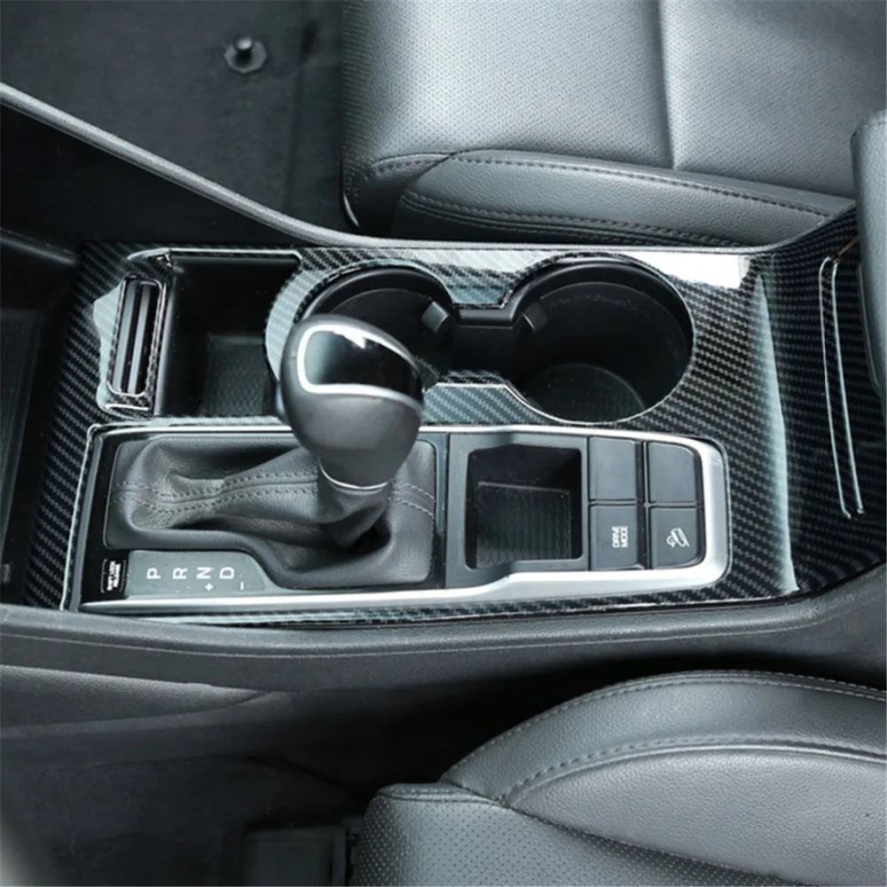 Карбоновая линия ABS Автомобильная крышка стакана воды для hyundai Tucson внутренняя отделка стакана воды для Tucson аксессуары
