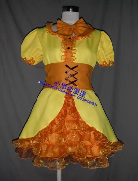 Kirarin Revolution Kirari Tsukishima Косплэй костюм Kirari Tsukishima; платье