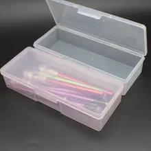 Игла для нанесения татуировки иглы PenStorage коробка ручная вышивка микроблейдинг машина прямоугольный Органайзер контейнер для демонстрации