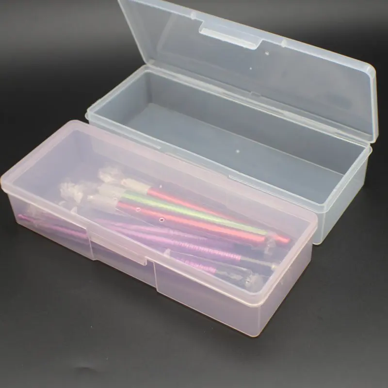 

Tattoo Blade needle PenStorage Box Manual Embroidery Microblading machine Rectangle Organizer Display Container