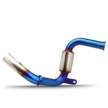 

Motorcycle Exhaust Muffler Sports DUKE125 KTM 390 Midpiece DUKE250 390 Modified 304 Stainless Steel Exhaust Pipe