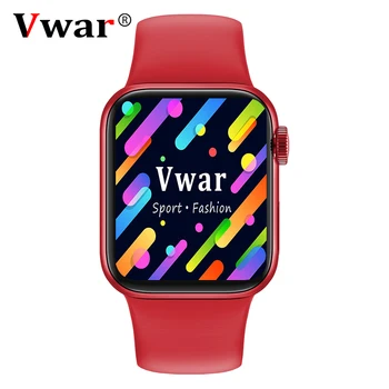 

Vwar IWO HW12 Smartwatch Series 6 Bluetooth Call 40mm Heart Rate Monitor Blood Pressure Smart Watch for IOS Android PK IWO W56