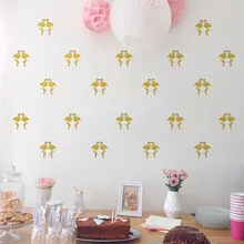 Funlife Северный Европейский стиль INS Горячая наклейки на стену Фламинго детский сад окружающей среды декоративный класс PA015