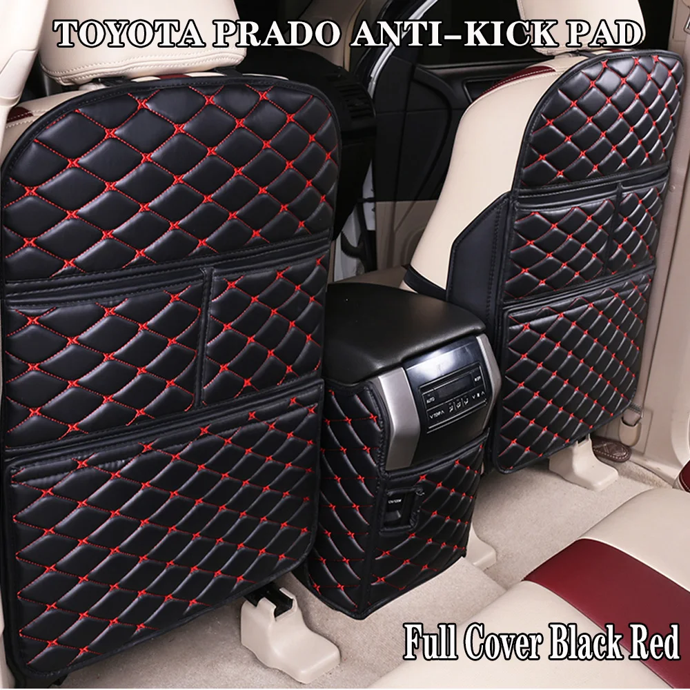 

Real Shot Car Mats Trunk Mats Anti-Kick Pad For Toyota Land Cruiser Prado 150 Prado 120 Car Accessories