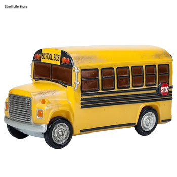 

Children Retro Piggy Bank Car Boy Vintage Piggy Bank for Paper Money Saving Box Coin Yellow Cartoon Alcancia Birthday Gift FP049