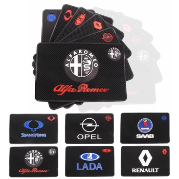 

Car Logo Anti Slip Mat Phone Holder Non-Slip Mat non slip Pad For BMW Suzuki Ford Toyota Honda Audi Kia Renault Opel Accessories