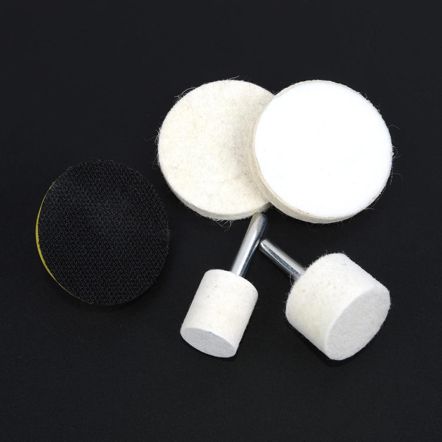 7Pcs/Set Glass Scrach Remover W/ 70g Cerium Oxide Powder Polishing Kit Wheels X