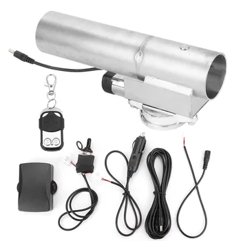 

2.5in Universal Car Exhaust Catback Downpipe Cut Valve System Remote Control sound muffler