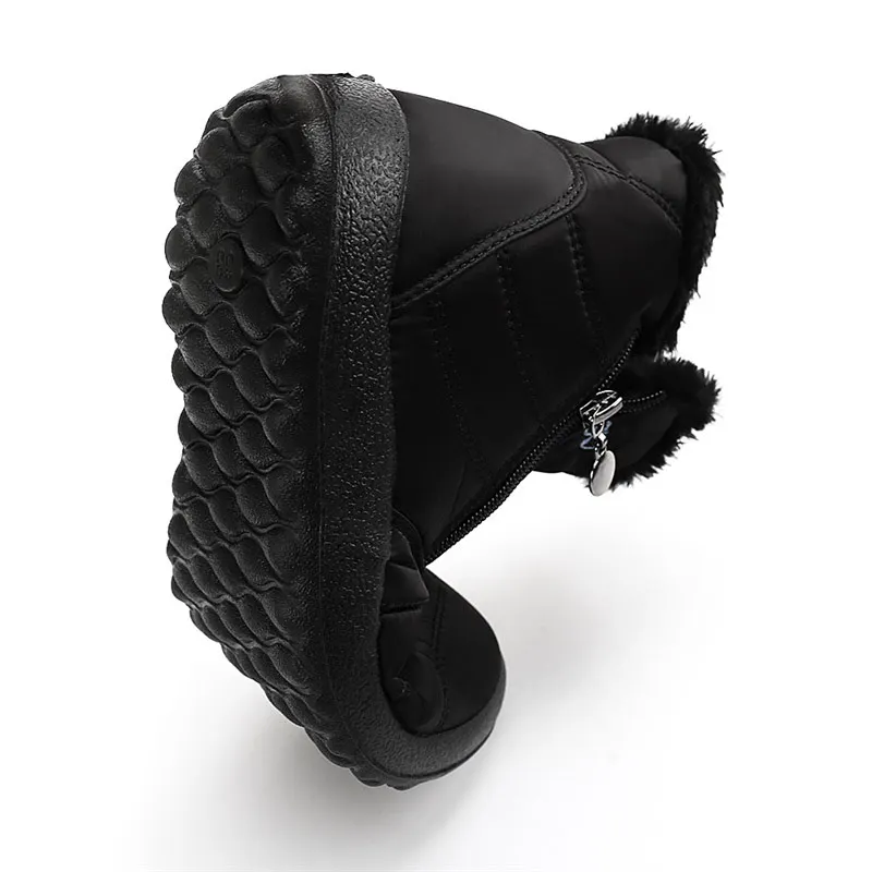 Г., модные зимние сапоги женская обувь теплые зимние сапоги Женская обувь с плюшевой стелькой женские водонепроницаемые сапоги