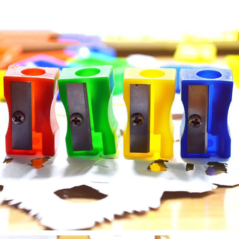

Mini Pencil Sharpener Kawaii Multi-color Sharpener Student School Supplies Learning Stationery