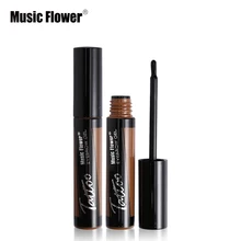 Music Flower Cosmetics бренд отшелушивает гель для бровей стойкий оттенок глаз коричневый крем Sourcils 3D тонированные тату макияж набор кистей
