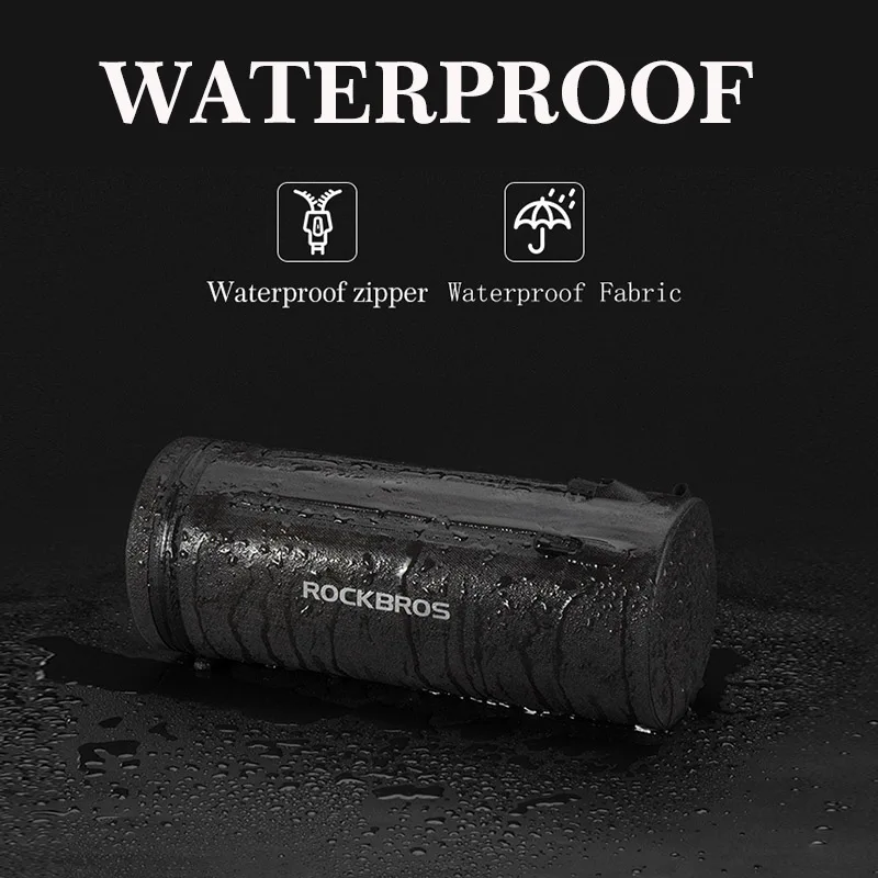 Skup ROCKBROS rowerowa torba przednia wodoodporna torba na rower o dużej pojemności MTB kolarstwo szosowe rama Pannier Tube torba do noszenia akcesoriów rowerowych