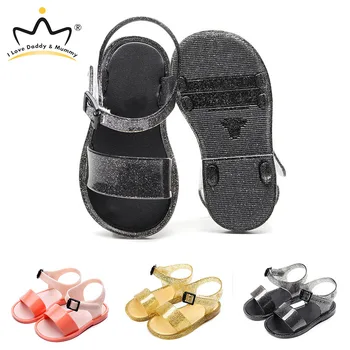 

Summer New Transparent Jelly Shoes Glitter Girls Sandals Beach Shoes Kids Sandals for Boys Girl Sandalias Girls Shoes
