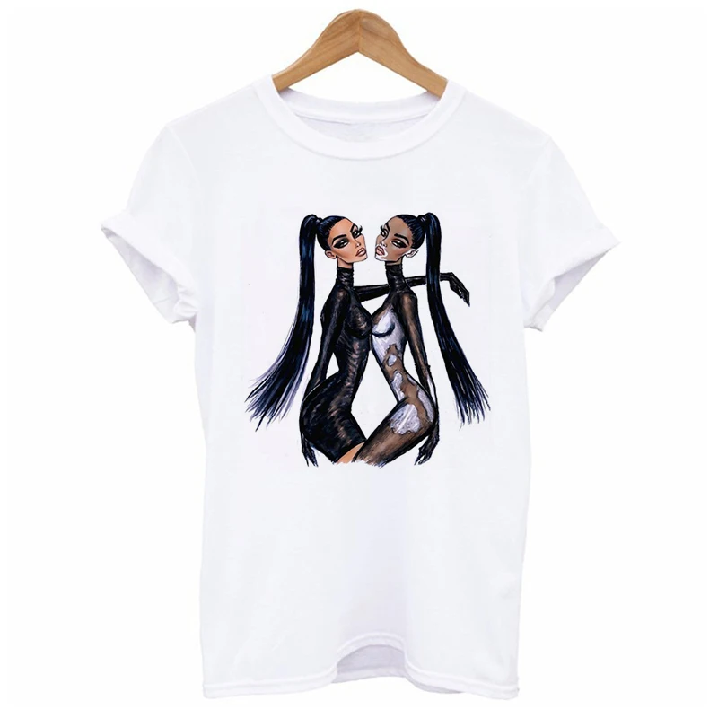 Новая женская футболка с рисунком Ван Гога, масляная живопись, решетка, принт, милый, размера плюс, женская футболка, повседневная, Harajuku, футболки, темный стиль, для девушек - Цвет: White06