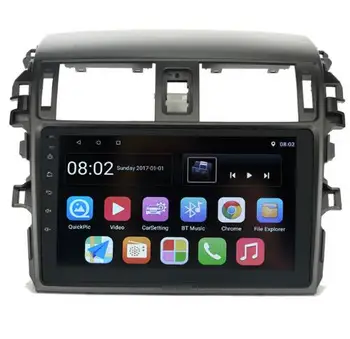

10.1" rotate vertical screen octa core android 8.1 Car GPS radio Navigation for Toyota Corolla 2006-2013
