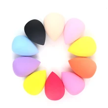 Новая Губка для макияжа в форме капли воды, основа для макияжа, пуховка, консилер, косметическая пудра, косметическая губка для макияжа, инструмент