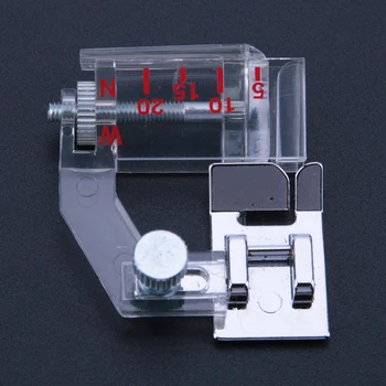 Presser Foot Braiding Blind Stitch Darning Tool Undercut Prying Presser Foot for Brother Singer Home Sewing Machine 6