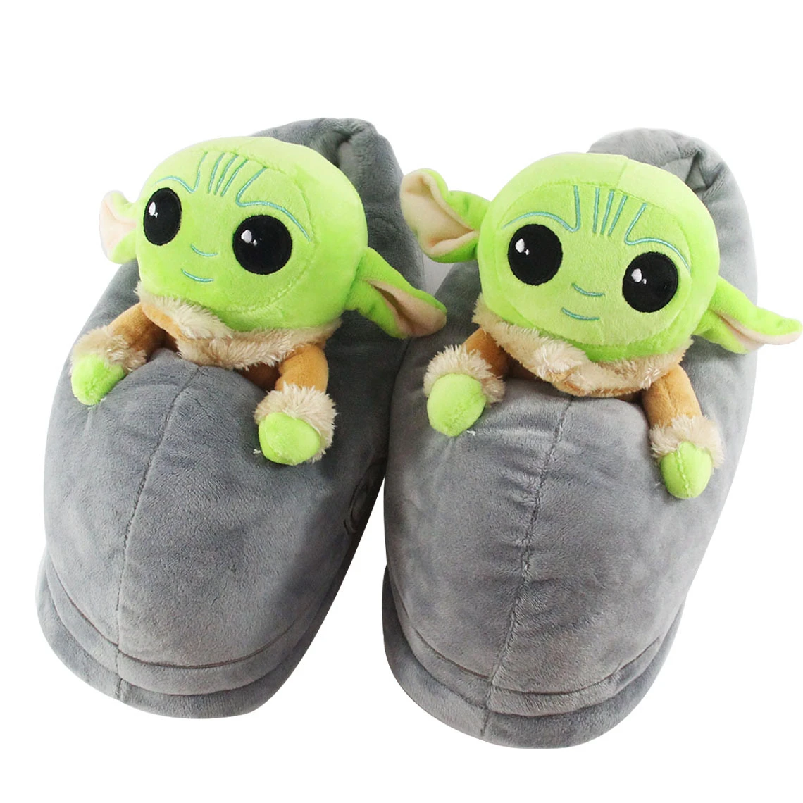 Star Wars The Mandalorian The Child Grogu 3D Slippers Baby YodaThemed
