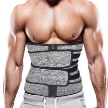 Для мужчин обновленная версия пота пояс талии тренер Cincher Триммер неопрен песочные часы для похудения Корректор тела группа тренировки спины Поддержка