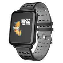 Q8 умные часы водонепроницаемые носимые устройства мужские часы Bluetooth шагомер пульсометр ТЕМП монитор женские умные часы для Android/IOS