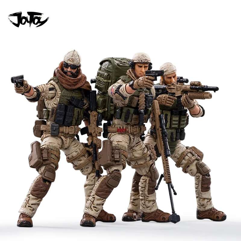 JOYTOY 1/18 3 75 дюймовый фигурка (3 шт./компл.) армии США 1st SFOD D Delta Force Аниме Коллекция Модель игрушки для подарок на