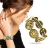 RechicGu Vintage Bracelet for Women Western Cowboy Saddle Race Horse Shoe Rodeo Stretch Bangle Boho Fashion Jewelry Dropshipping 4