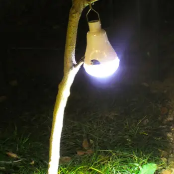

Creative Tent Hanging Night Market Bulb 20LED Emergency Camping Lamp Solar Outdoor Campground Powered Lights Market Bulb