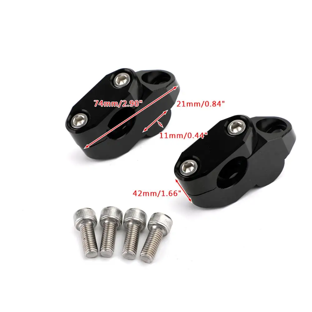 Areyourshop заготовка Alu " Rise 7/8" Ручка Бар стояки для Yamaha для Honda Для Kawasaki Для Suzuki для KTM
