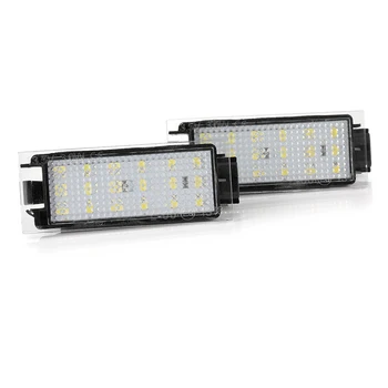 

Car Led Number License Plate Light For Renault Megane 2 3 Clio Laguna 2 Twingo 2 Vel Satis Master Kit Canbus Error Free Lamp