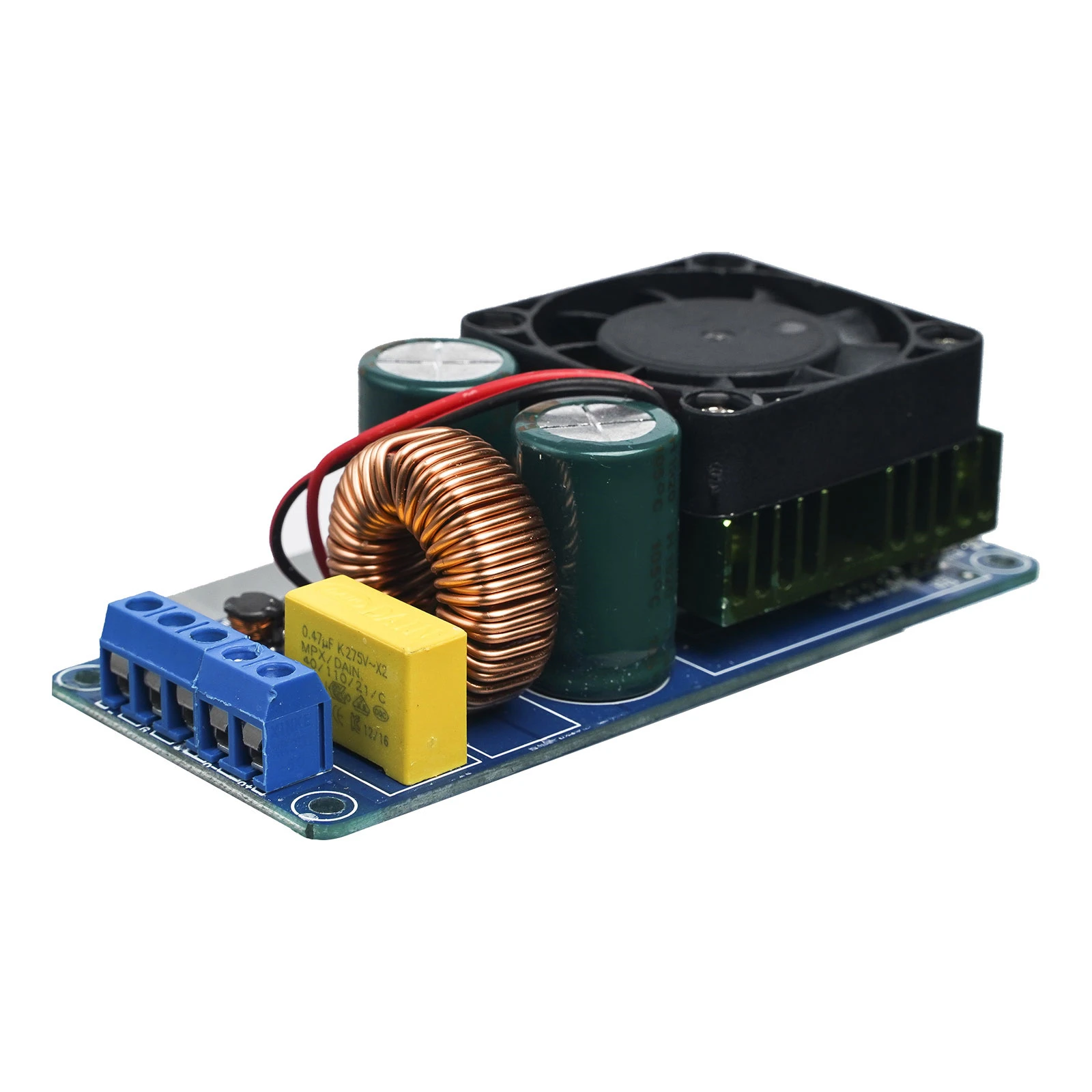Одноканальный цифровой усилитель мощности HIFI Power IRS2092 500 Вт плата класса D