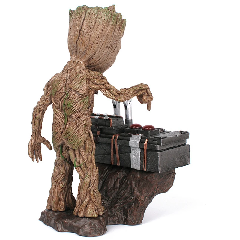 Guardians of The Galaxy Groot Statue Model Avengers Cute Baby Tree
