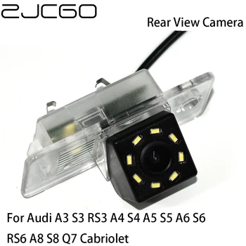 

ZJCGO CCD Car Rear View Reverse Back Up Parking Waterproof Camera for Audi A3 S3 RS3 A4 S4 A5 S5 A6 S6 RS6 A8 S8 Q7 Cabriolet