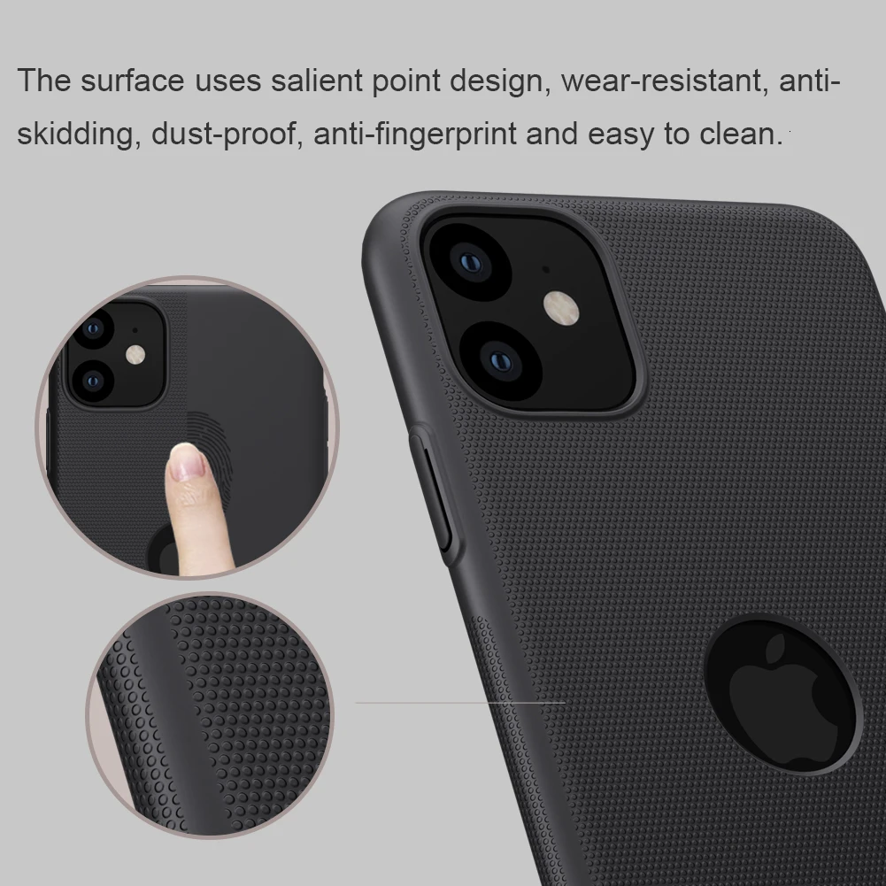 Чехол для Apple iPhone 11 Pro Max NILLKIN матовый пластиковый чехол накладка /iPhone