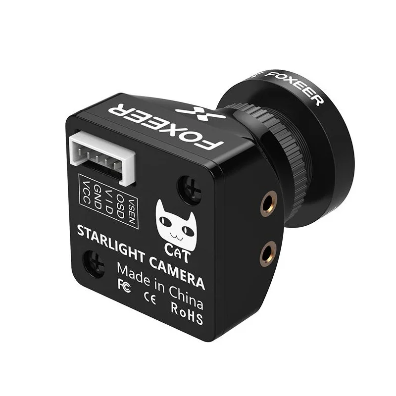 Foxeer Mini Cat / Micro 2 1200TVL Starlight 0 0001lux FPV камера с низкой задержкой и низким уровнем шума