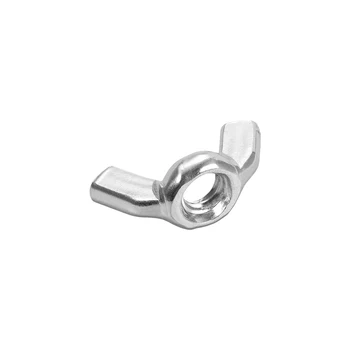 

uxcell Wing Nuts Carbon Steel Zinc Plated Hand Twist Tighten Ear Butterfly Nut for both Indoor and Outdoor Use