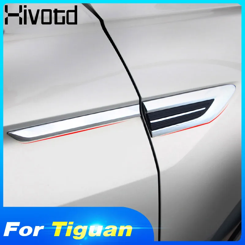 

Hivotd For VW Tiguan 2019 2018 mk2 4 Motion 4Motion 4X4 Car original Side Wing Fender Door Emblem Badge Sticker Trim Accessories