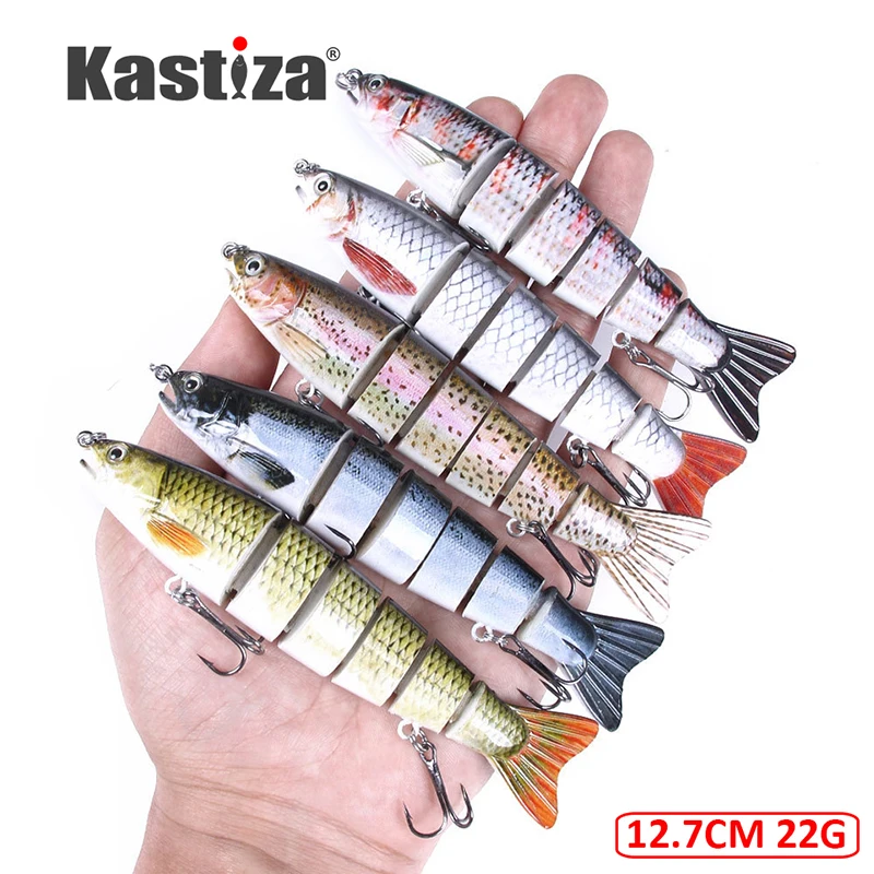 Шарнирная Swimbait рыболовные приманки наживки 12 7 см 22 г нескольких слоев приманка
