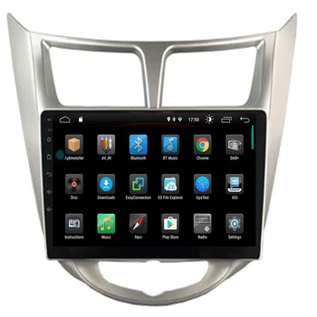 

New coming ! Android 10 2.5D car dvd For hyundai Solaris Accent Verna 2011-2016 multimedia GPS Radio stereo gps navigation