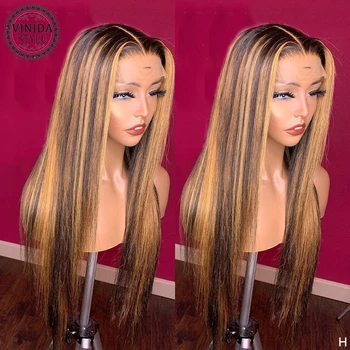 Highlight T part wig