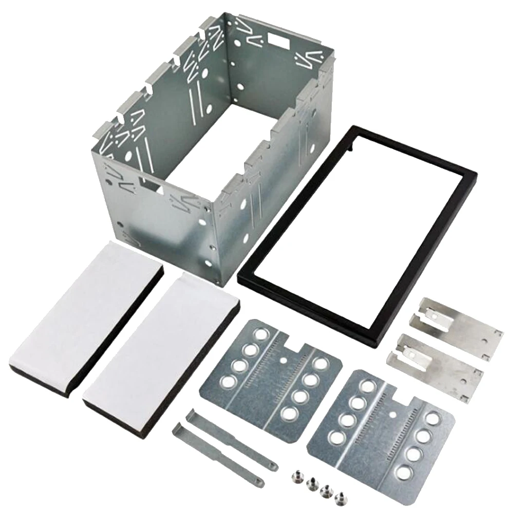 Car Radio Stereo Double 2 Din Dash Mounting Kit Installation Install Panel