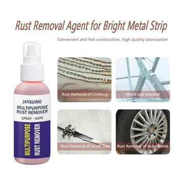 

Rust Remover Spray Multi-purpose Inhibitor Metal Derusting Cleaner Care 30ml/50ml For Metal Polishing Paint Maintenance Q5H6