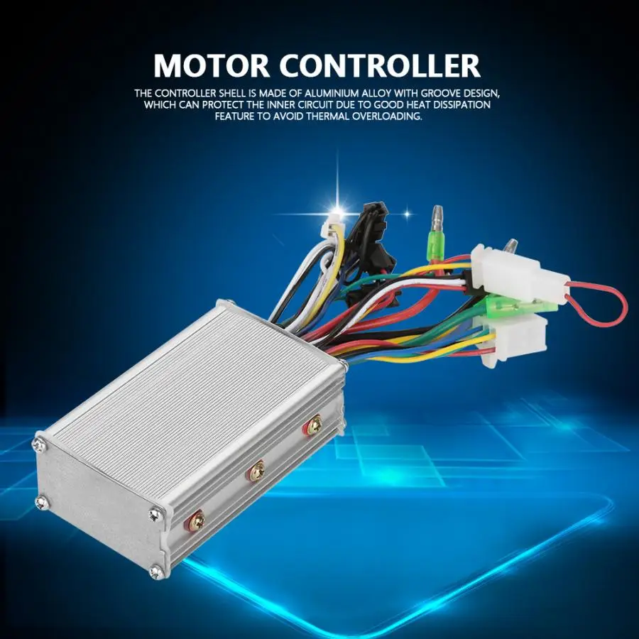 pi/èce Accessoire de bo/îte de contr/ôleur de Moteur sans Brosse de 450W pour Le Scooter /électrique de Bicyclette E-Bike VGEBY Contr/ôleur sans Brosse de Moteur