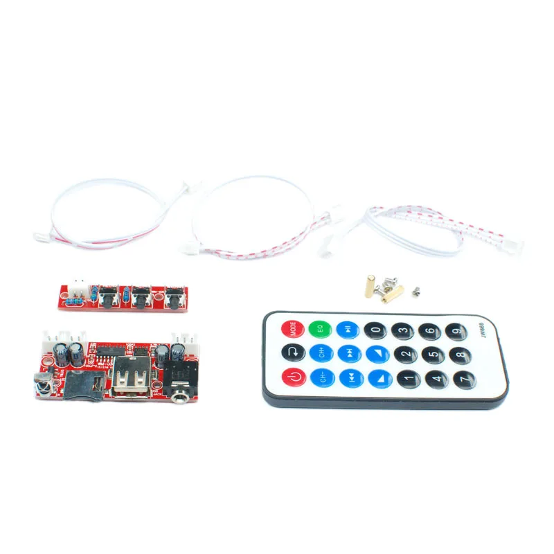 

Usb U-Disk T-Flash Micro-Sd Card Decoder Mp3 Player Support Mp3 Wav Remote Control Single Repeat Function