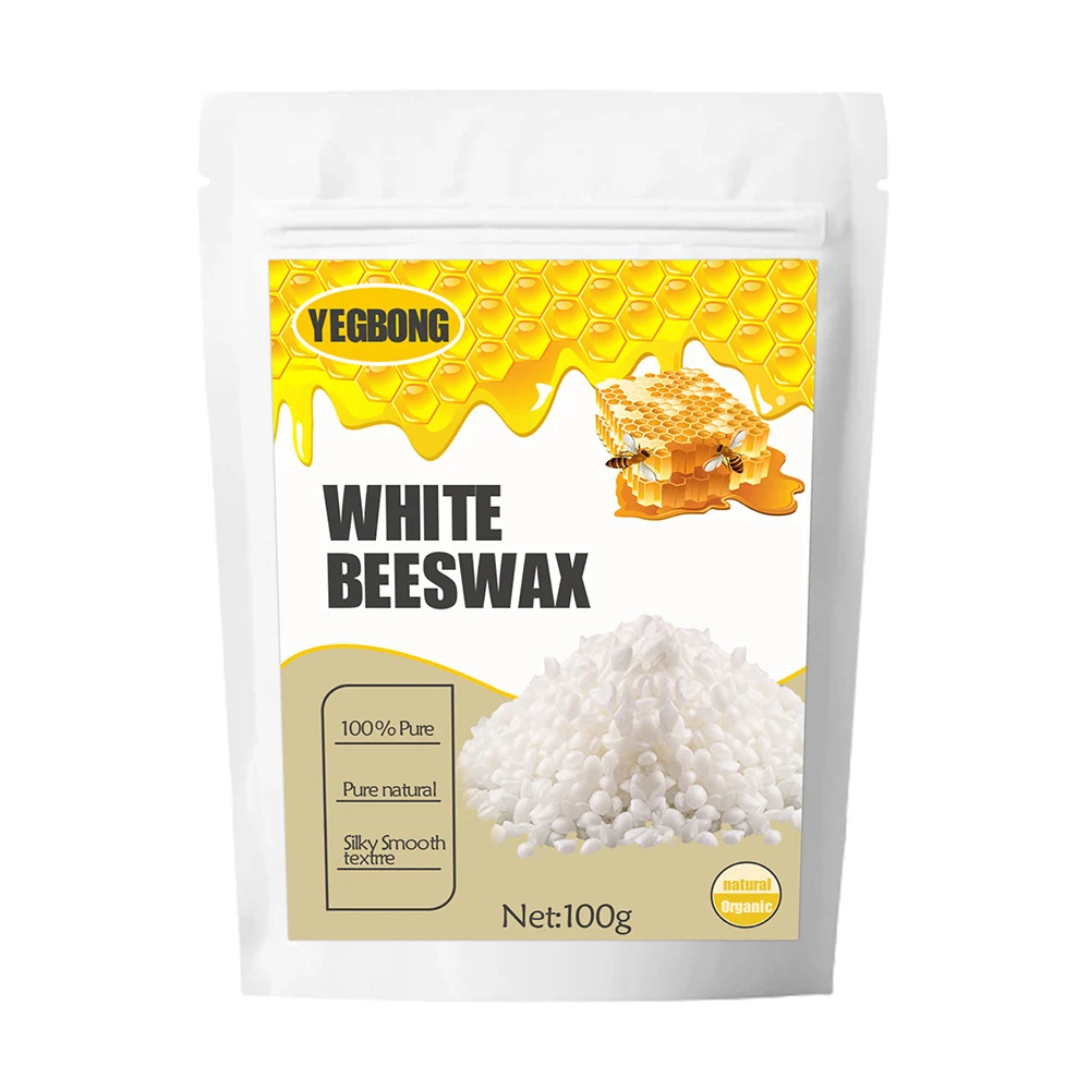 100% Pure White Organic Beeswax Pellets