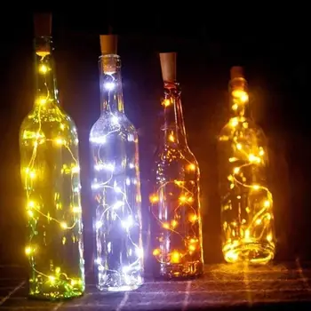 

LED Light Cork Solar Light Light Wine Bottle Lamp Energy Saving Super Bright Rechargeable Party Power